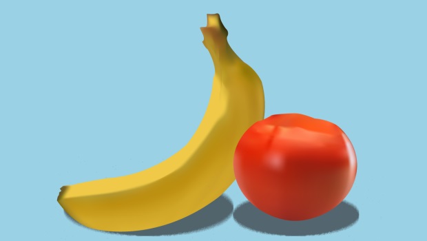 Μύθοι για τις μπανάνες και τις τομάτες